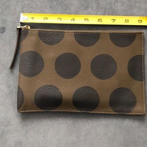 Madewell leather wallet/clutch